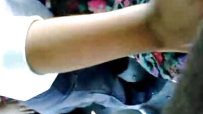 Blonde with huge boobs is getting fucked on the sofa in the living room
