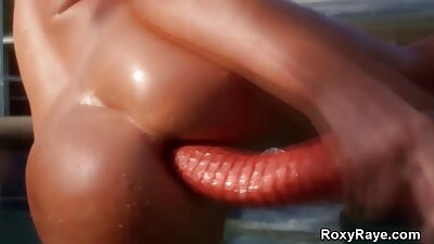 A short haired blonde chick is getting her wet pussy licked